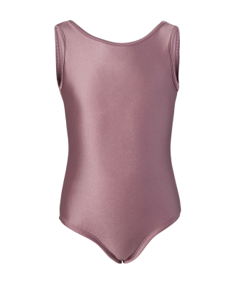 Soffe 4119G GIRLS LUSTER LEOTARD in Chalk purple 579