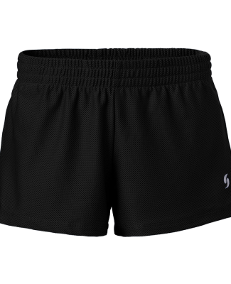 Soffe 4648V JRS MINI MESH SHORT in Black 001