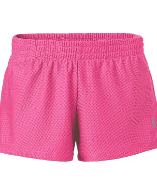 Soffe 4648V JRS MINI MESH SHORT in Neon pink 670