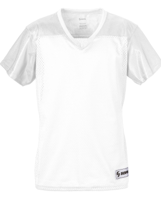 Soffe 4692V JRS FOOTBALL JERSEY in White w05