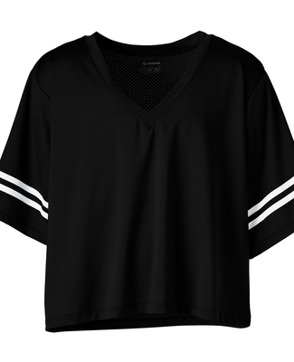 Soffe 4634V SPIRIT CROP in Black w01