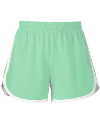 Soffe 5707G Grl Dolphin Short in Vbn neo mint vbn