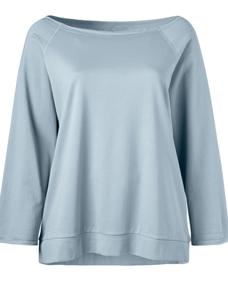 Soffe 5770C CURVES DANCE CREW PULLOVER in Cloud blue 481