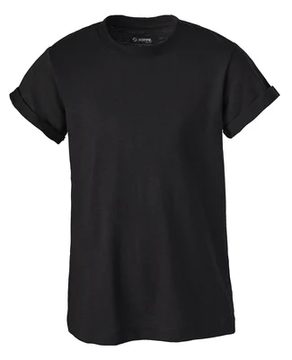 Soffe 5640V STATEMENT TEE in Black e5l