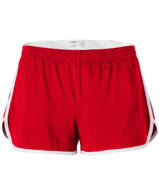 Soffe 5707V Jr Dolphin Short in Red ja3