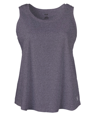 Soffe 6504C CURVES CAMP TANK in Grey heather 90m