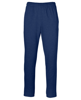 Soffe 6539MU MENS LTWGHT FLEECE PT PANT in Navy bew