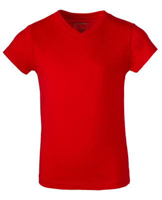 Soffe 6567G GIRLS CORE TEE in Red 620