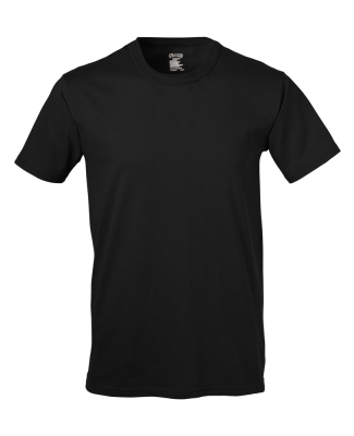 Soffe 682M-3 Adult S/S Tee in Black flight suit navy 001