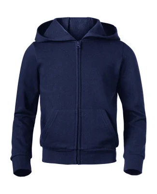 Soffe 7336G Core Zip Hood in Navy 410