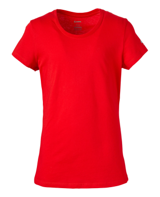 Soffe 6560V JRS SHORT SLEEVE CREW in Red 620