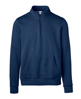 Soffe 7310M Quarter Zip Solid in Navy bew