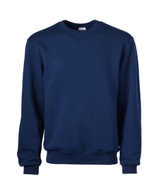 Soffe 9300 9 Oz Fleece Shirt in Navy bhd