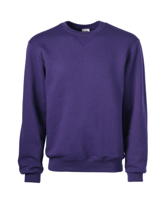 Soffe 9300 9 Oz Fleece Shirt in Purple p1c