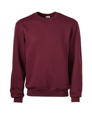 Soffe 9300 9 Oz Fleece Shirt in Maroon r3r