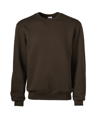 Soffe 9300 9 Oz Fleece Shirt in Brown tw2