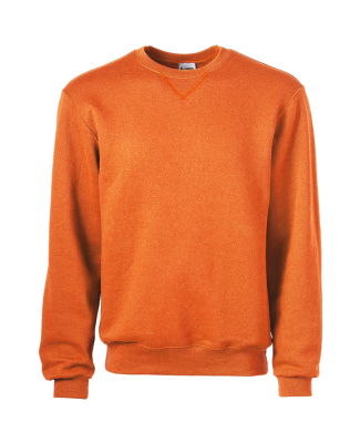 Soffe 9300 9 Oz Fleece Shirt in Orange y6d