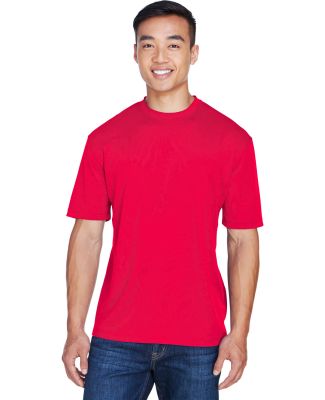 8400 UltraClub® Men's Cool & Dry Sport Mesh Perfo in Red
