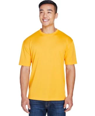 8400 UltraClub® Men's Cool & Dry Sport Mesh Perfo in Gold