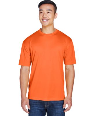 8400 UltraClub® Men's Cool & Dry Sport Mesh Perfo in Orange