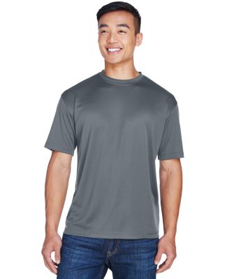 8400 UltraClub® Men's Cool & Dry Sport Mesh Perfo in Charcoal