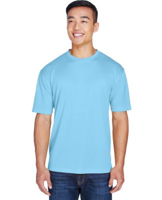 8400 UltraClub® Men's Cool & Dry Sport Mesh Perfo in Columbia blue