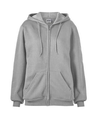 Soffe 9377 9 Oz Flc Zip Hood in Oxford h73