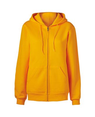 Soffe 9377 9 Oz Flc Zip Hood in Gold y7d