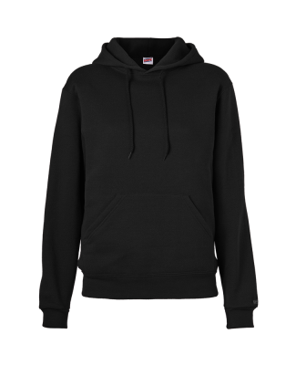 Soffe 9388 9 Oz Fleece Hood in Black ey1