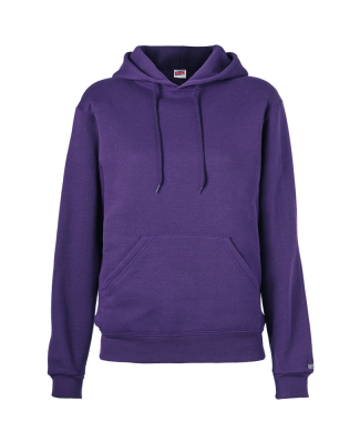 Soffe 9388 9 Oz Fleece Hood in Purple p1c
