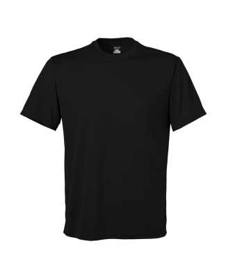 Soffe 995A Adult Tee in Black w01