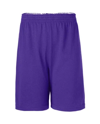 Soffe B035 Youth Short in Purple p8a