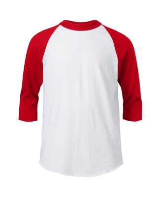 Soffe B209 Youth B/B Tee in Red r6m