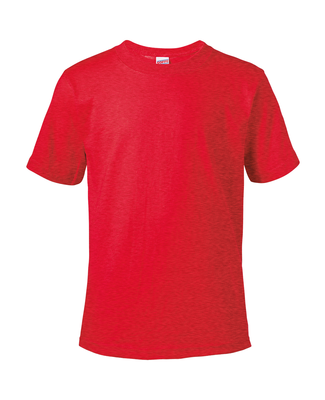 Soffe B345 Youth S/S Tee in Team red heather 617