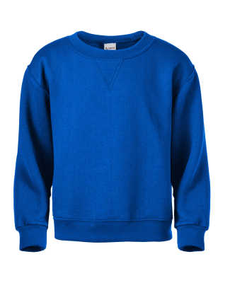 Soffe B9001 9 Oz Fleece Shirt in Royal bex