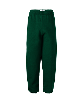 Soffe B9041 Youth 9.0 FlcPant in Dk green g5k