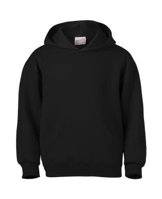 Soffe B9289 9 Oz Fleece Hood in Black ew7