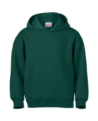 Soffe B9289 9 Oz Fleece Hood in Dk green g5k