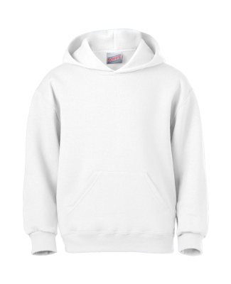 Soffe B9289 9 Oz Fleece Hood in White n46