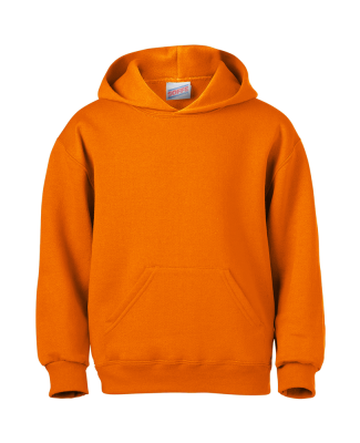 Soffe B9289 9 Oz Fleece Hood in Orange y3b