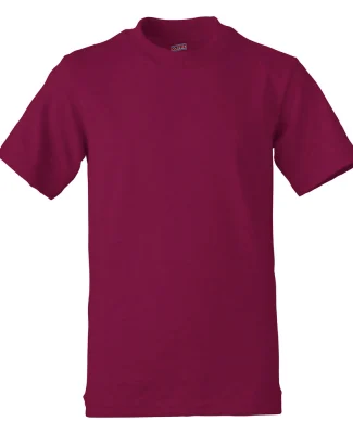 Soffe B252 Youth S/S Tee in Maroon r7k