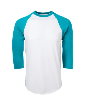 Soffe M209 Adult B/B Tee in Whtteal bfe