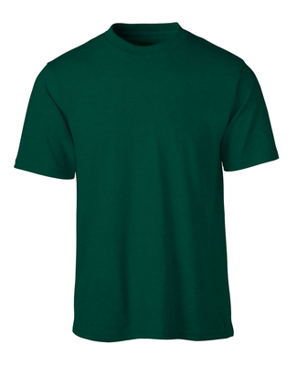 Soffe M252 Adult S/S Tee in Dk green g6j