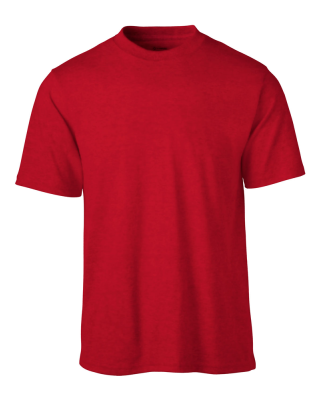 Soffe M252 Adult S/S Tee in Red r4k