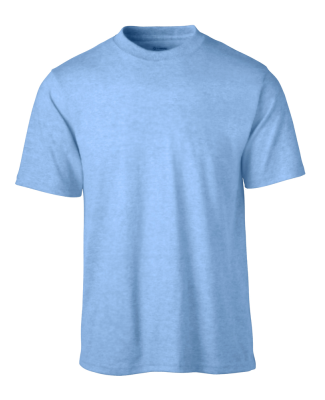 Soffe M252 Adult S/S Tee in Lt. blue 450