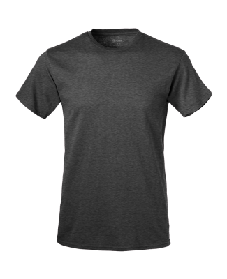 Soffe M305 Adult S/S Tee in Charcoal heather h24