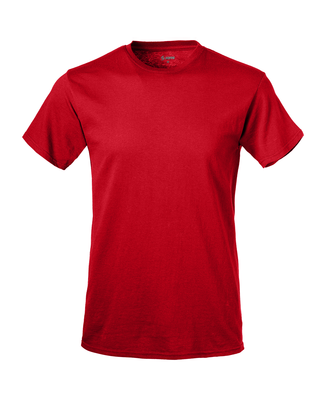 Soffe M305 Adult S/S Tee in New red r58