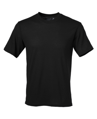 Soffe M805 Adult S/S Tee in Black ew4