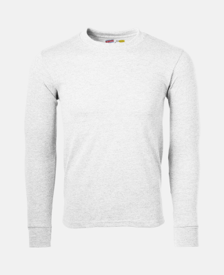 Soffe M875 Adult L/S Tee in White n45