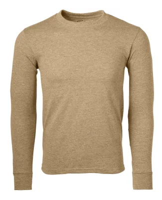 Soffe M875 Adult L/S Tee in Sand